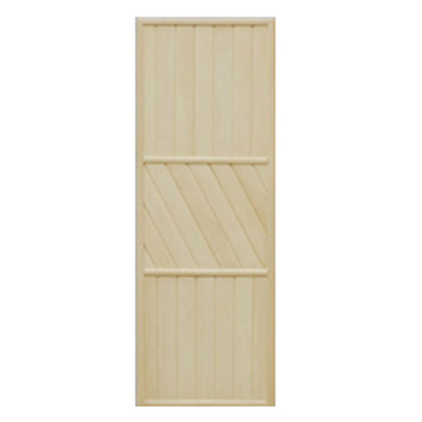 Дверь для бани Эконом глухая №1 (липа) 70х180см-190см