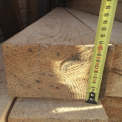 Брус обрезной ГОСТ 100x150x6000 мм