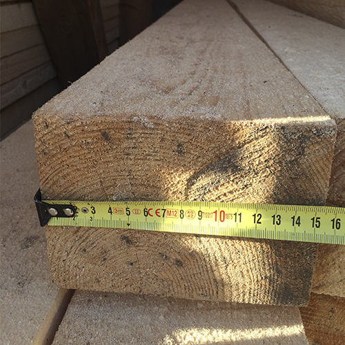 Брус обрезной ГОСТ 100x150x6000 мм