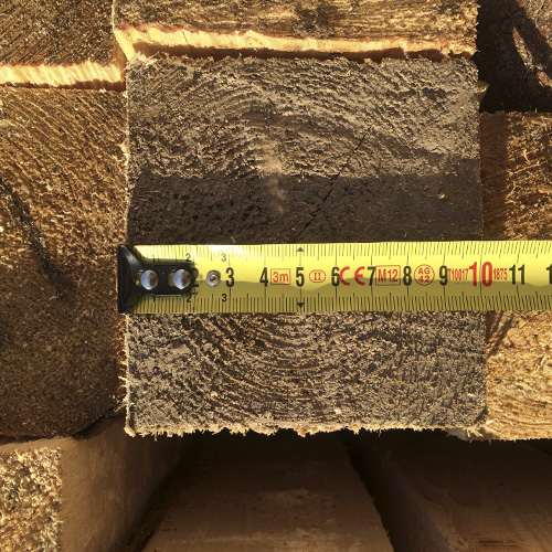 Брус обрезной ГОСТ 100x100x6000 мм