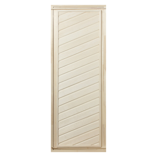 Дверь для бани Эконом глухая №2 (липа) 70х180см-190см