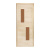 Дверь для бани Эконом со стеклом №4 (липа) 70х180см-190см