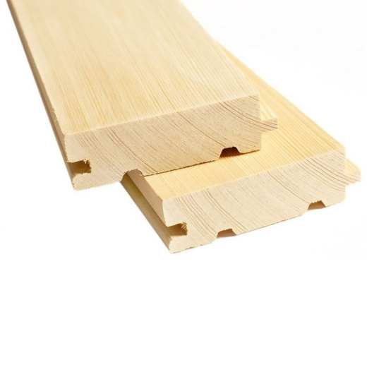Половая (шпунтованная) доска осина 25x120x3000 Категории А