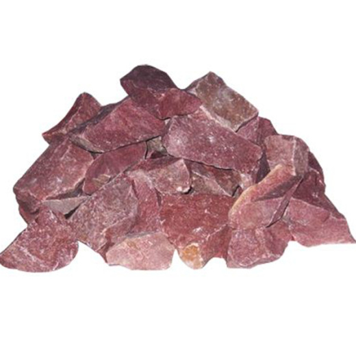 Малиновый кварцит - камни для банных печей