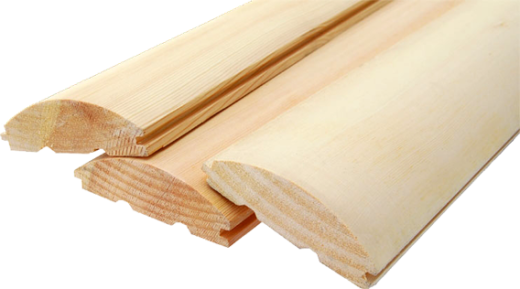 Блок-хаус (сосна) 35x190мм 3м (6м) сорт A