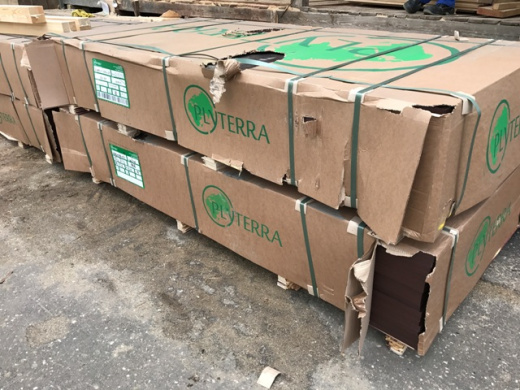 Фанера ламинированная 1500х3000х27мм сорт 1/3 Россия