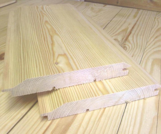 Имитация бруса из ангарской сосны 20x140х2000мм сорт Экстра