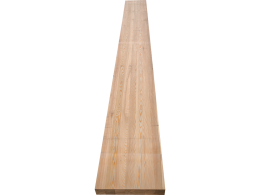 Мебельный щит (лиственница) 20x600x3000 мм Сорт Цельноламельный Экстра
